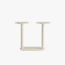 Twin Column Bar Table Base