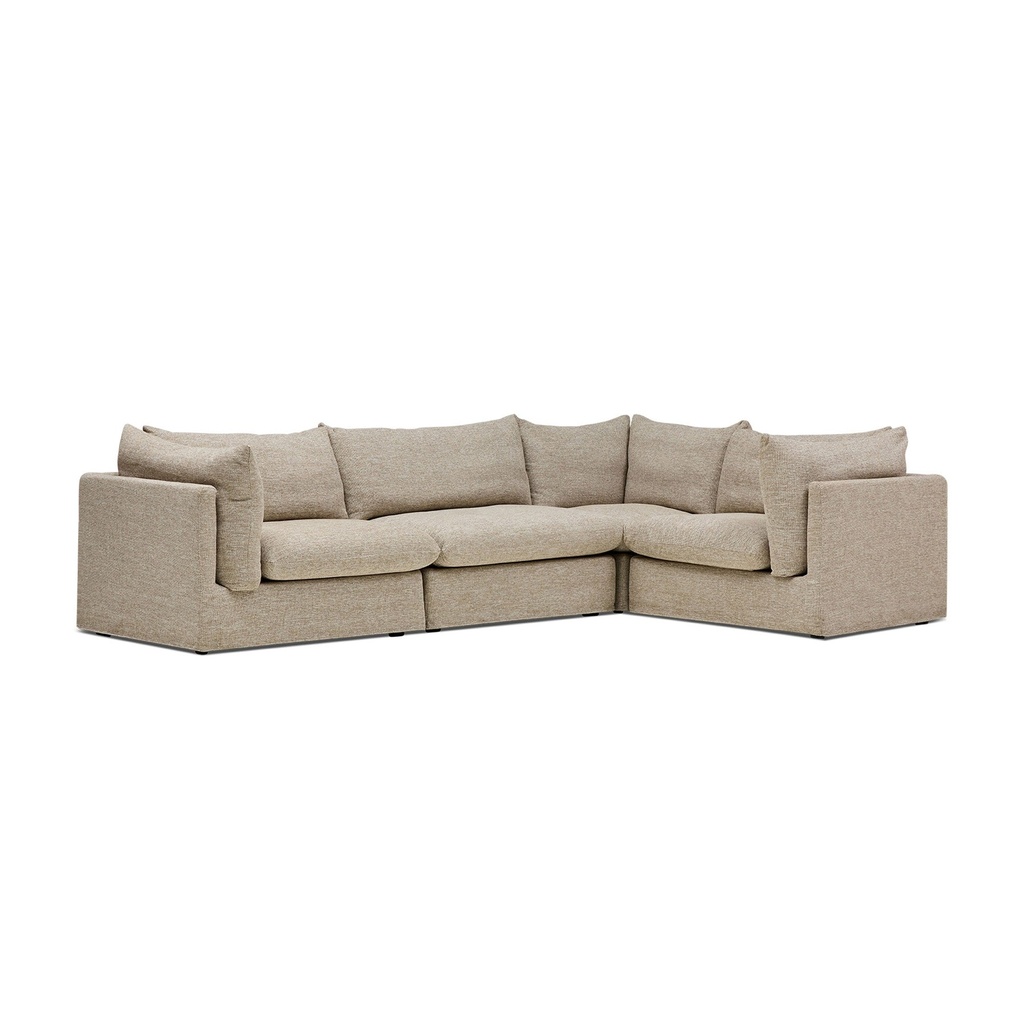 [F996] Mia Modular Sofa Husk 4 Seat Corner