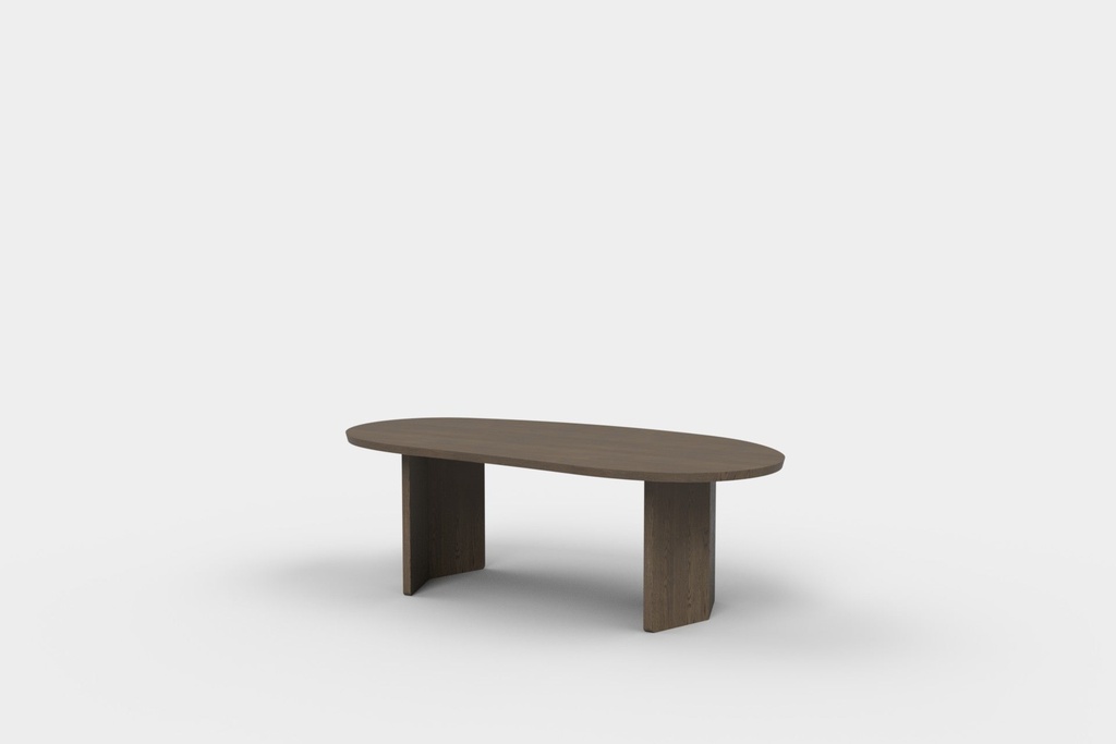[AN220O] Arden Organic Shape Dining Table 220