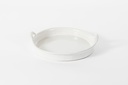 Piped Handle Tray White Gloss
