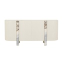 Artie Marble Buffet - Matt Ocean Marble - Porcelain