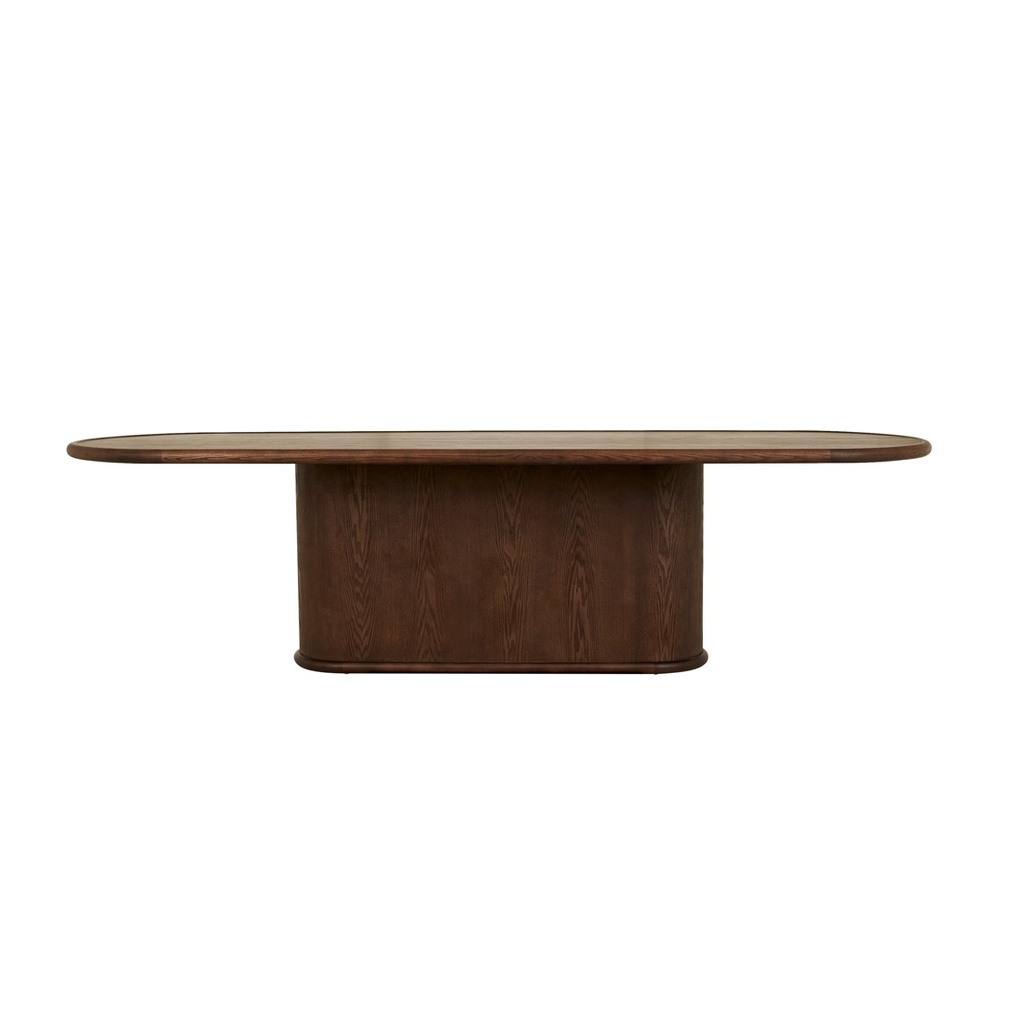 [CLEO-DINING-TABLE-TOBACCO-ASH-DT-CLEO-X] Cleo Dining Table - Tobacco Ash