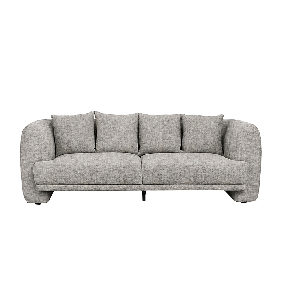 Madrid Air 3 Seater Sofa - Coal