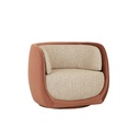 Mara Swivel Occasional Chair - Syrup Velvet - Dorian