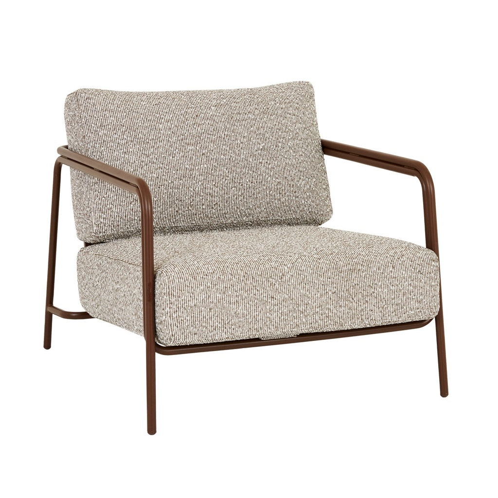[PALMA-HAVEN-SOFA-CHAIR-MOCHA-SPECKLED-HICKORY-SOF-PALMA-HAVE-1S-MOCHA-SPECKLED-HICKORY] Palma Haven Sofa Chair - Mocha Speckled - Hickory
