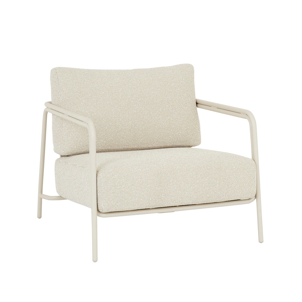 [PALMA-HAVEN-SOFA-CHAIR-NATURAL-SPECKLED-BONE-SOF-PALMA-HAVE-1S-NATURAL-SPECKLED-BONE] Palma Haven Sofa Chair - Natural Speckled - Bone