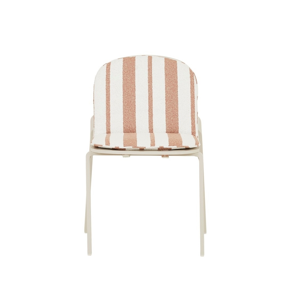 [PALMA-IOS-DINING-CHAIR-TERRACOTTA-AWNING-STRIPE-BONE-CH-PALMA-IOS-TERRACOTTA-AWNING-STRIPE-BONE] Palma Ios Dining Chair - Terracotta Awning Stripe - Bone