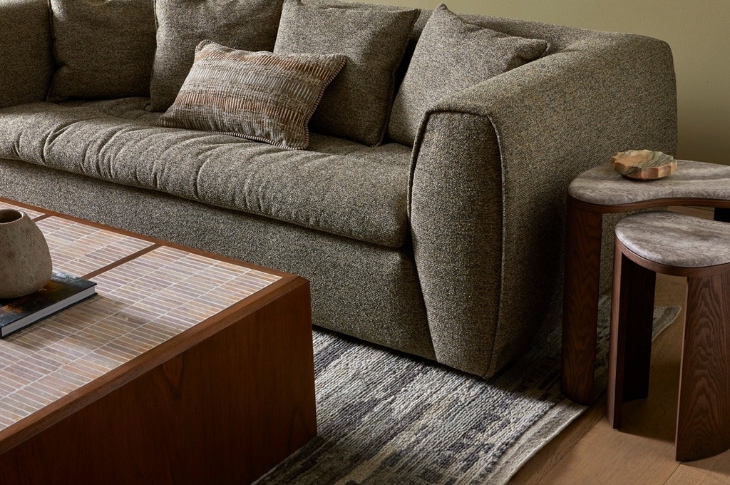Hugo Byron 5-Seater L Shape Sofa - Staunch Camouflage