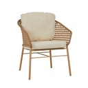 Cabana Lace Occasional Chair - Oatmeal - Ginger