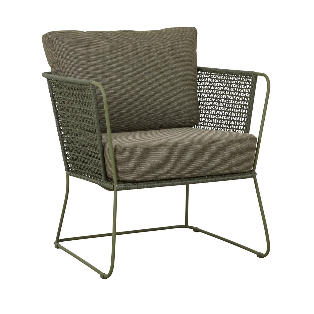 [CABANA-SLEIGH-OCCASIONAL-CHAIR-EMERALD-MOSS-CH-CABA-SLE-OCC-MOSS] Cabana Sleigh Occasional Chair - Emerald - Moss