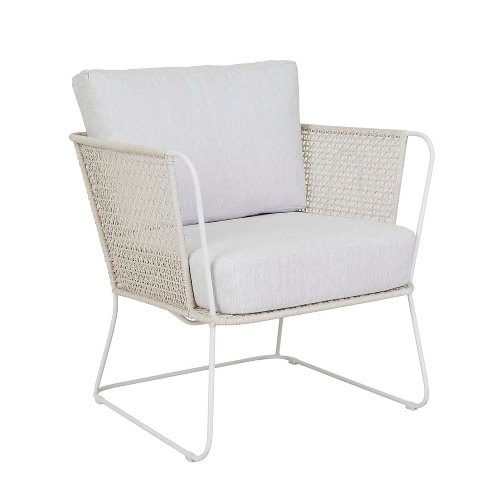 [CABANA-SLEIGH-OCCASIONAL-CHAIR-SNOW-CHALK-CH-CABA-SLE-OCC-CHALK] Cabana Sleigh Occasional Chair - Snow - Chalk