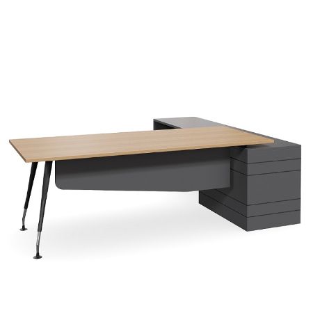 Santo Summer L Shaped Executive Desk