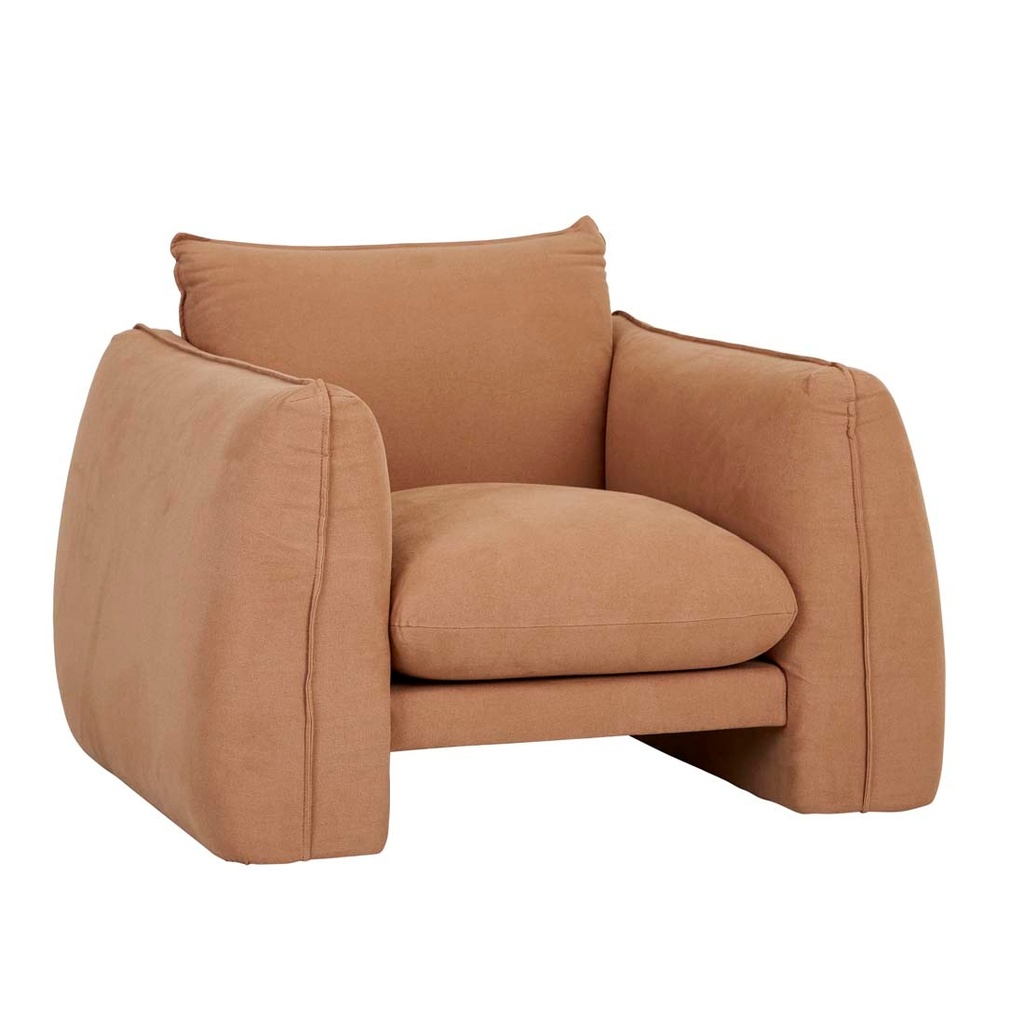 [SOF-HUGO-MON1S-SUNSTONE] Hugo Monte Sofa Chair - Sunstone