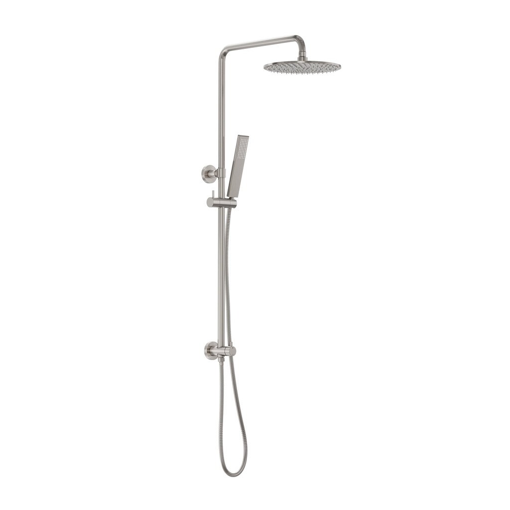 [11858] Finley Shower Rail Set - Brushed Nickel