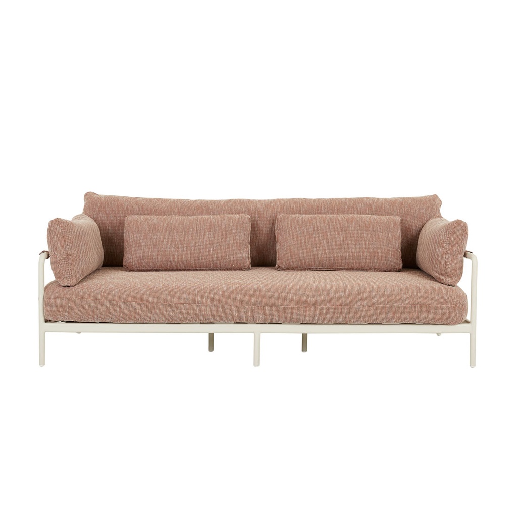 [CAPE-3-SEATER-SOFA-TUSCAN-BRICK-SANDCASTLE-SOF-CAPE-3S-SANDCASTLE] Cape 3 Seater Sofa - Tuscan Brick - Sandcastle