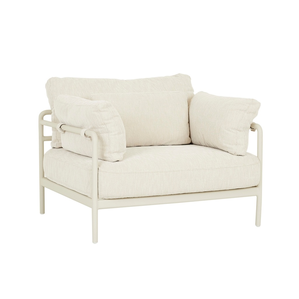 [CAPE-SOFA-CHAIR-DRIFTWOOD-SANDCASTLE-SOF-CAPE-1S-SANDCASTLE] Cape Sofa Chair - Driftwood - Sandcastle