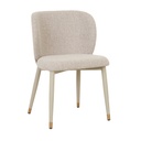 Cara Dining Chair - Chai Boucle - Sugar Velvet