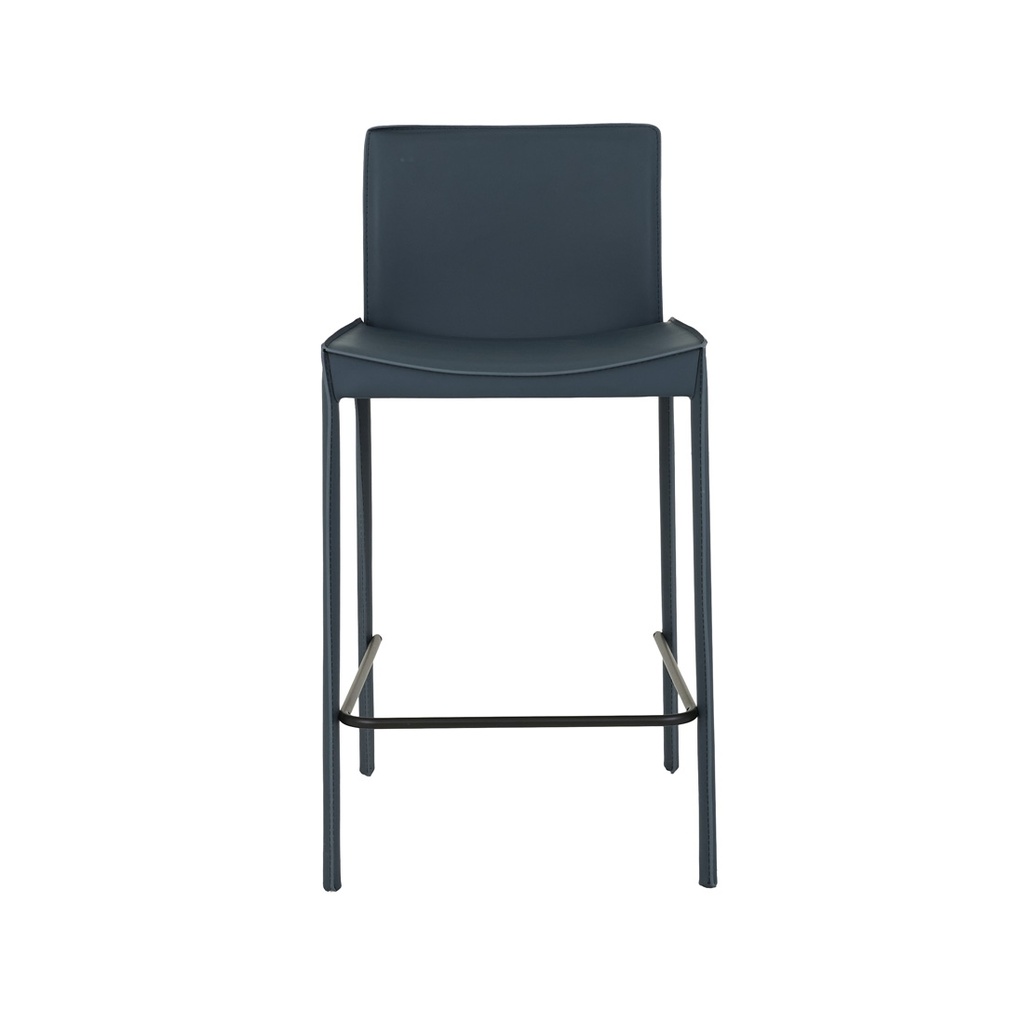 [CARLO-BARSTOOL-PETROL-BLACK-METAL-BS-CARL-X-BLACK-METAL] Carlo Barstool - Petrol - Black Metal