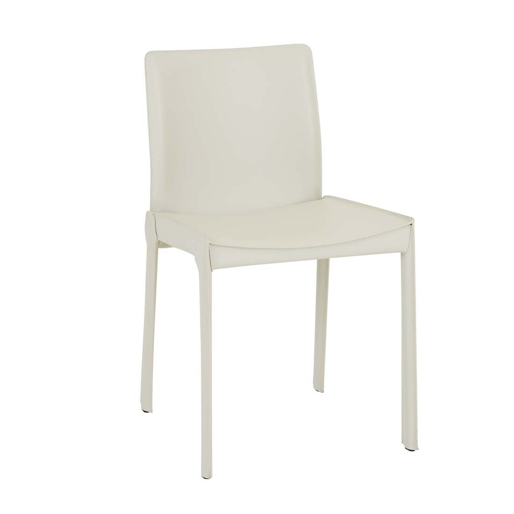 [CARLO-DINING-CHAIR-LIGHT-LINEN-GREY-CH-CARL] Carlo Dining Chair - Light Linen Grey