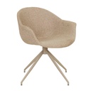 Daisy Spider Leg Office Chair - Fawn Speckle - Matt Cashmere