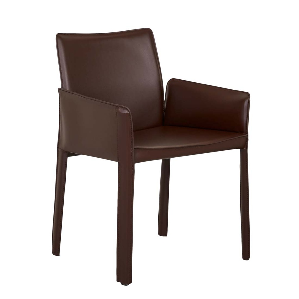 [LACHLAN-DINING-ARMCHAIR-BURGUNDY-CH-LACH-ARM] Lachlan Dining Armchair - Burgundy