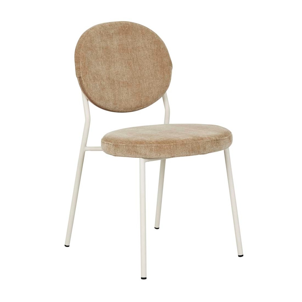 Laylah Loop Dining Chair - Dijon - Matt Bone