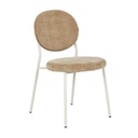 Laylah Loop Dining Chair - Dijon - Matt Bone