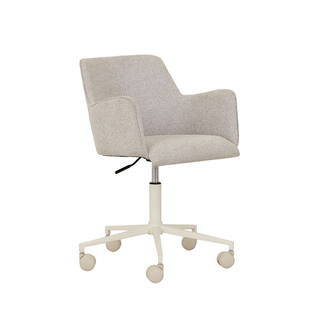 [LENNOX-OFFICE-CHAIR-FOG-MATT-BONE-CH-LENN-PL-OFF-MATT-BONE] Lennox Office Chair - Fog - Matt Bone