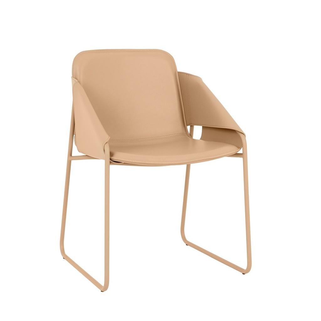 [RYE-DINING-ARMCHAIR-FAWN-MATT-FAWN-CH-RYE-ARM-MATT-FAWN] Rye Dining Armchair - Fawn - Matt Fawn