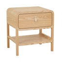 Charles Bedside - Natural Ash